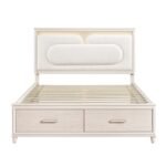 2451K-1CK* California King Platform Bed with Footboard Storage - Image 2