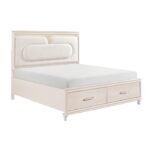 2451K-1CK* California King Platform Bed with Footboard Storage - Image 3
