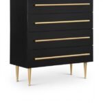 Marisol Wood Veneer And Iron Chest
