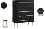 Marisol Wood Veneer And Iron Chest - Image 10