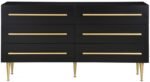 Marisol Wood Veneer And Iron Dresser - Image 4