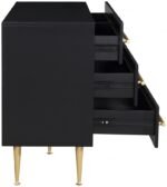 Marisol Wood Veneer And Iron Dresser - Image 7