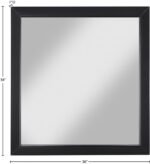 Marisol Wood Veneer And Iron Mirror - Image 5
