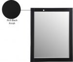 Maxine Wood Veneer And Iron Mirror - Image 7