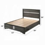 Naima Queen Bed W/Storage - Image 2
