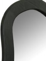 Oblique Acacia Wood Frame Mirror - Image 6