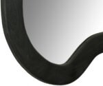 Oblique Acacia Wood Frame Mirror - Image 5