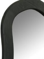 Oblique Acacia Wood Frame Mirror - Image 6