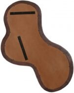Oblique Acacia Wood Frame Mirror - Image 4