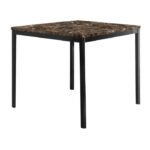 2601-36 Counter Height Table, Faux Marble Top - Image 2