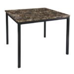 2601-36 Counter Height Table, Faux Marble Top - Image 3
