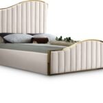 Jolie Velvet Upholstered Bed