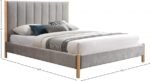 Kona Fabric Upholstered Bed - Image 7