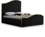 Jolie Velvet Upholstered Bed