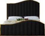 Jolie Velvet Upholstered Bed - Image 3