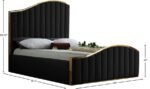 Jolie Velvet Upholstered Bed - Image 4