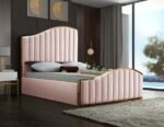 Jolie Velvet Upholstered Bed - Image 2