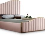 Jolie Velvet Upholstered Bed