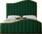 Jolie Velvet Upholstered Bed - Image 3