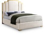 Hugo Velvet Upholstered Bed