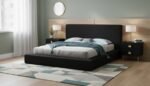 Terra Boucle Fabric Upholstered Bed - Image 2
