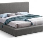 Terra Boucle Fabric Upholstered Bed