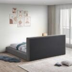 Terra Boucle Fabric Upholstered Bed - Image 6