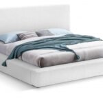 Terra Boucle Fabric Upholstered Bed