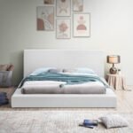 Terra Boucle Fabric Upholstered Bed - Image 4