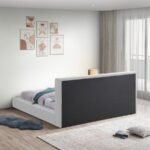 Terra Boucle Fabric Upholstered Bed - Image 6
