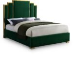 Hugo Velvet Upholstered Bed