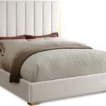 Becca Velvet Upholstered Bed