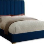 Becca Velvet Upholstered Bed