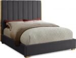 Becca Velvet Upholstered Bed