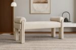 Stefano Fabric Upholstered Bench - Image 2