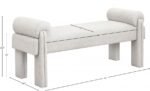 Stefano Fabric Upholstered Bench - Image 7