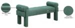 Stefano Fabric Upholstered Bench - Image 8