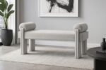 Stefano Fabric Upholstered Bench - Image 2