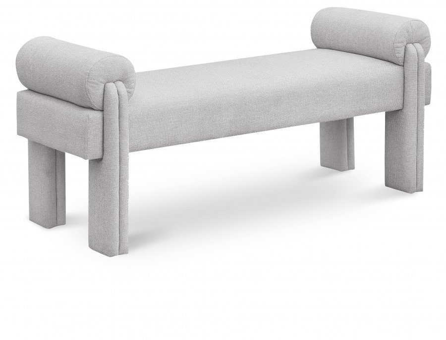 26707.jpg Stefano Fabric Upholstered Bench - Image 1