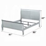Louis Philippe Twin Bed - Image 2
