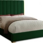 Becca Velvet Upholstered Bed