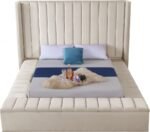 Kiki Velvet Upholstered Bed - Image 5