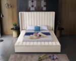 Kiki Velvet Upholstered Bed - Image 6