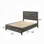 Valdemar EK Bed W/Storage - Image 2