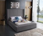 Kiki Velvet Upholstered Bed - Image 3
