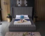 Kiki Velvet Upholstered Bed - Image 5