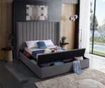Kiki Velvet Upholstered Bed - Image 7