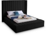 Kiki Velvet Upholstered Bed