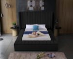 Kiki Velvet Upholstered Bed - Image 5
