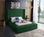 Kiki Velvet Upholstered Bed - Image 3